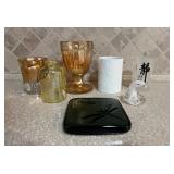 Vtg Glassware and Decorative Items