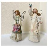 Two Willow Tree Angel Figures