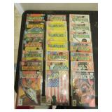 (21) Warlord Comic Books