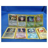 (8) Pokemon Holo Cards
