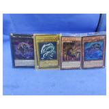 (4) 1996 Yu-gi-oh Rare Cards