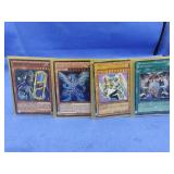 (4) 1996 Yu-gi-oh Cards