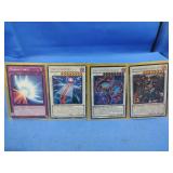 (4) 1996 Yu-gi-oh First Edition Cards