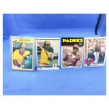 (4) Mid 1980s Tony Gwynn Cards