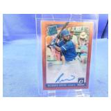 2018 Donruss Optic Richard Urena Autograph Card 97