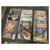 (9) Ghost Rider Comic Books