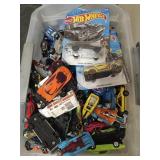 Plastic Container with Hot Wheels