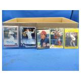 5 Autographed Baseball Cards
