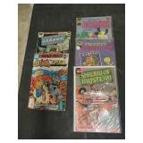 (5) Whitman Comic Books