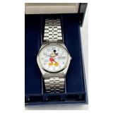 Lorus Quartz Mickey Mouse Wristwatch in Box
