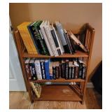 Wooden Bookshelf With Assorted Books