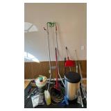 Tools and Bike Rack & Cleaning Supplies