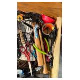 Drawer Lot of Tools and Assorted Items