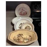 Ironstone and Commemorative Plates