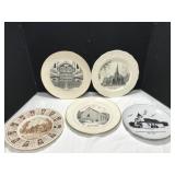 Church-Themed Plates