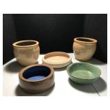 Pottery Planters and Bowls