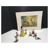 Snow White Figurines and Artwork