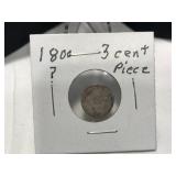 1800ï¿½s 3-Cent Silver Coin