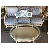 Tailwinds Rattan Couch and Table Set