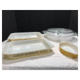 Pyrex and Glassbake Casserole Dishes