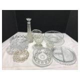 Crystal and Clear Serving Pieces