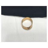 10K Gold Band Ring, 4 Grams