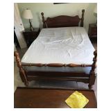 Cherry Full-Size Cannonball Bed