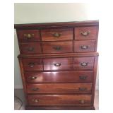 Cherry 8-Drawer Double Dresser