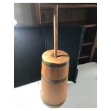 Wooden Butter Churn with Top and Dash