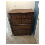 Maple High Chest with 4 Drawers