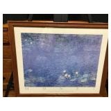 Framed Monet Print, 20ï¿½17 Inches