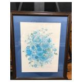 Framed Gloria Erilsen Floral Print