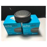 3 Echo Dots, 2 NIB