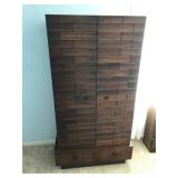 Mid-Century Modern Walnut Armoire