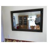 36ï¿½34 Gold Gilded Wall Mirror