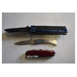3 Pocket Knives