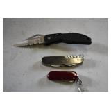 3 Pocket Knives
