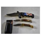3 Pocket Knives