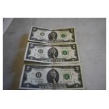 Set of $2 Bills