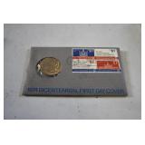 1974 Bicentennial First Day Cover with Medal
