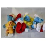 Vtg Wallace Berrie Smurf Plush 1981