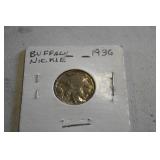 1936 Buffalo Nickel