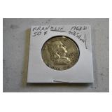 1963 D Franklin Half Dollar
