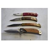 4 Pocket Knives