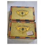 Pair of King Edward Cigar Boxes