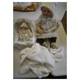 Vtg Porcelain Doll Lot