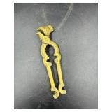 Brass Bird-Shaped Nutcracker Tool