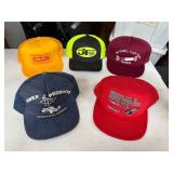 Five Mesh Snapback Trucker Hats