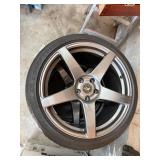 Forgestar 19-Inch Rims with 2 Tires Included
