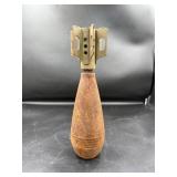 Steel Inert Mortar Shell Replica